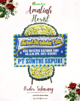 Papan Bunga Duka di Penggoli